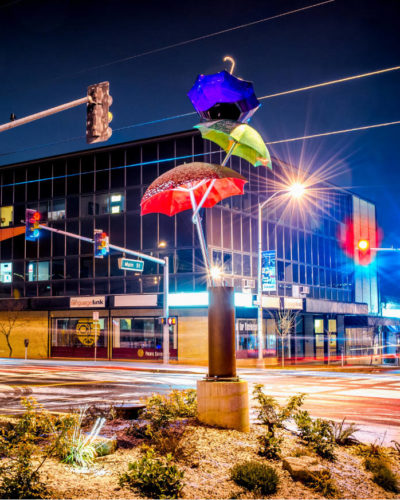 umbrella sculpture