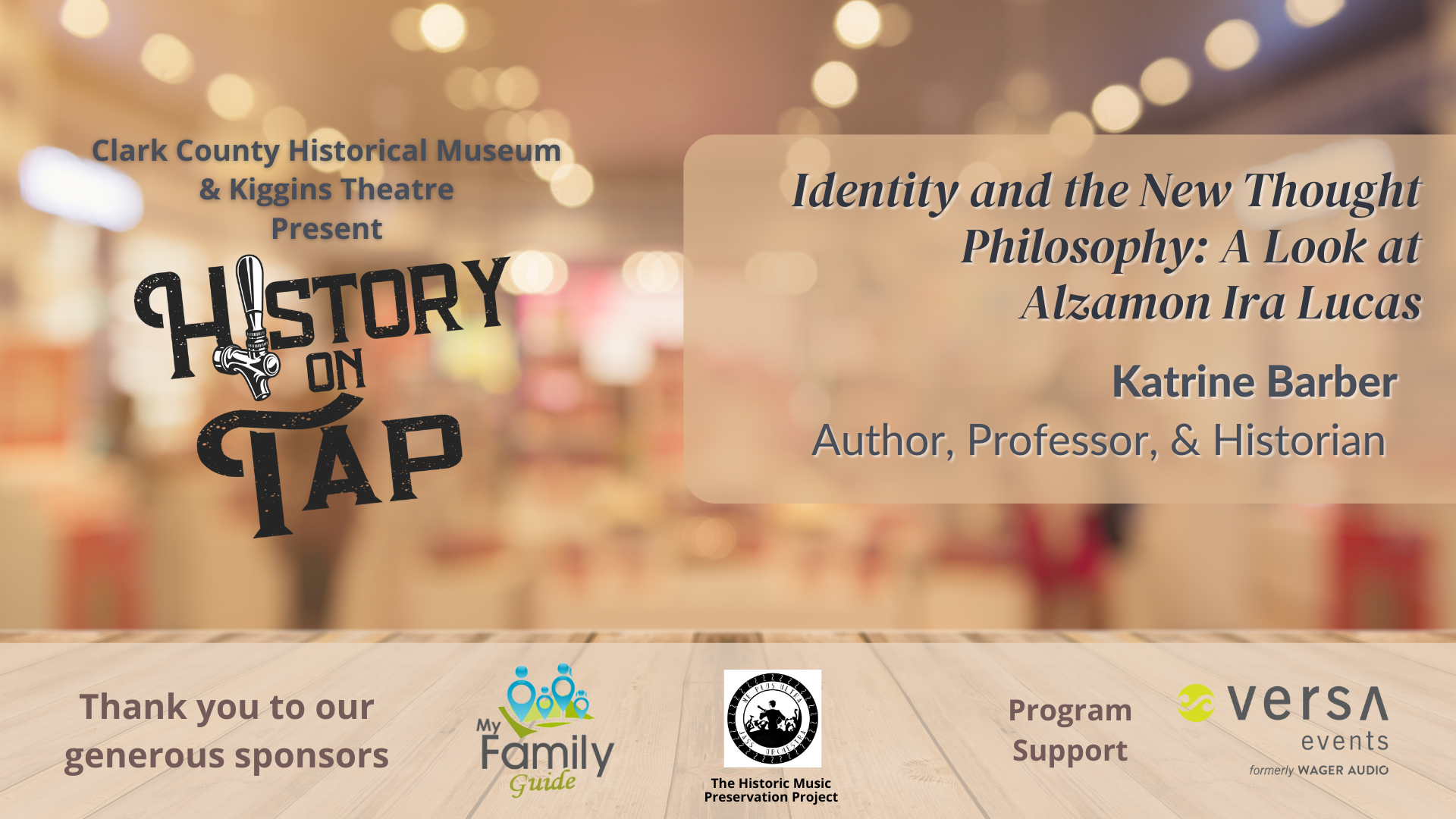 History On Tap - Identity and the New Thought Philosophy: A Look at Alzamon  Ira Lucas